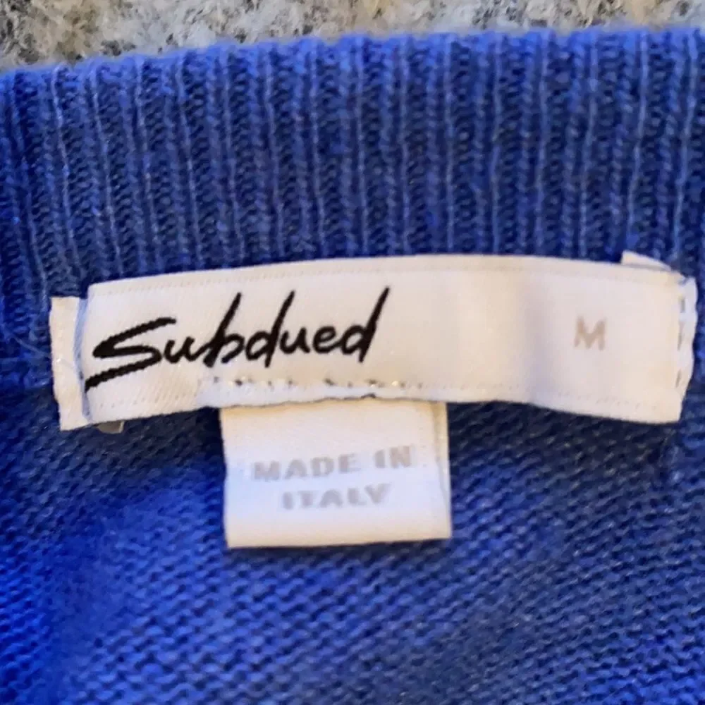 Subdued sweater
